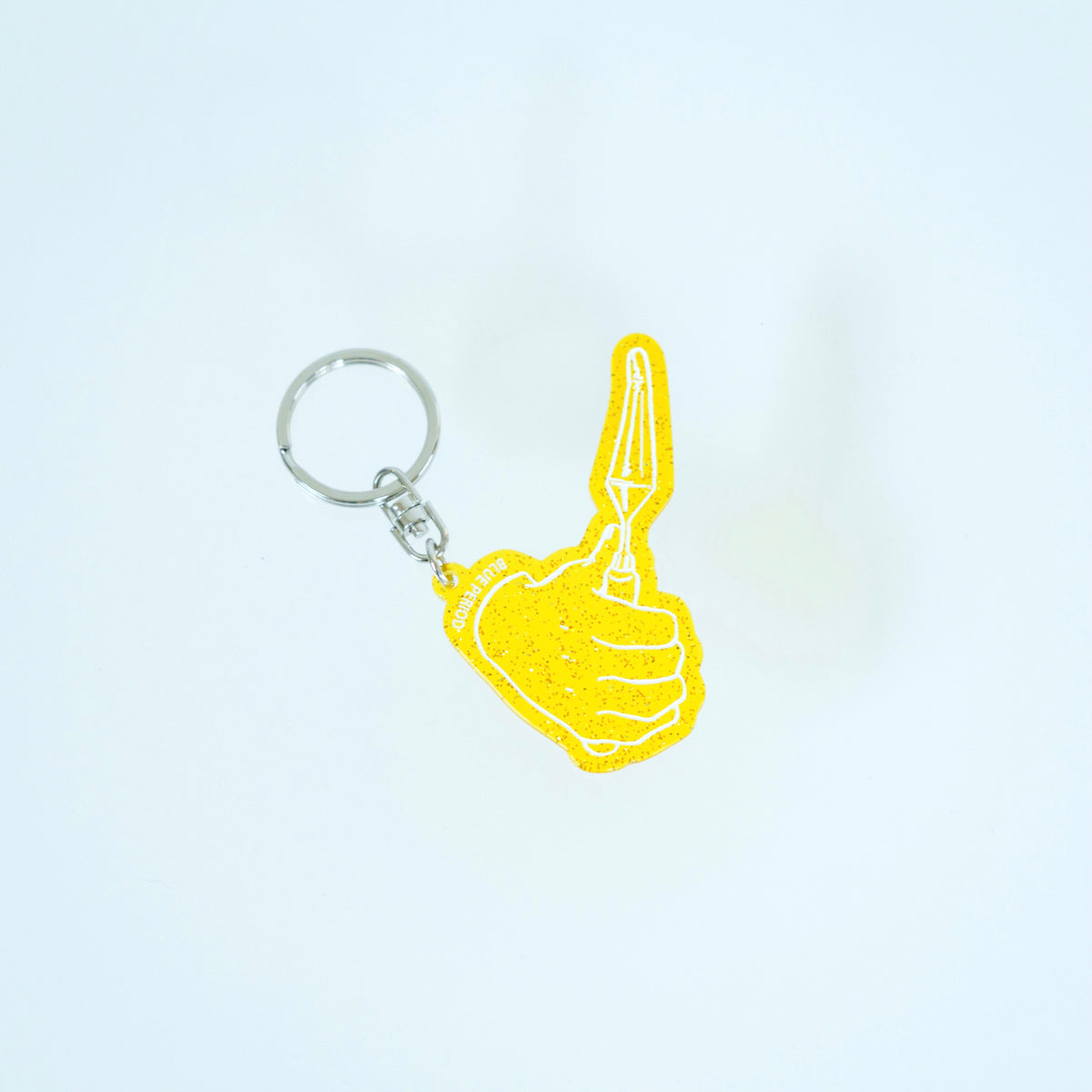 キーホルダー・アクリルキーホルダー yellow 描く手アクリルキーホルダー(三木きねみ) – MAGs