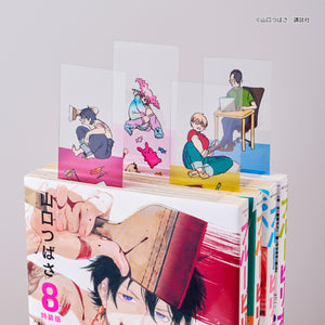 本の上がアトリエになるしおりセット（八雲・きねみ・桃・鉢呂） – MAGs