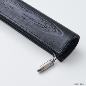 
                  
                    Night Hawk Bullet Round Genuine Leather Pen Case
                  
                