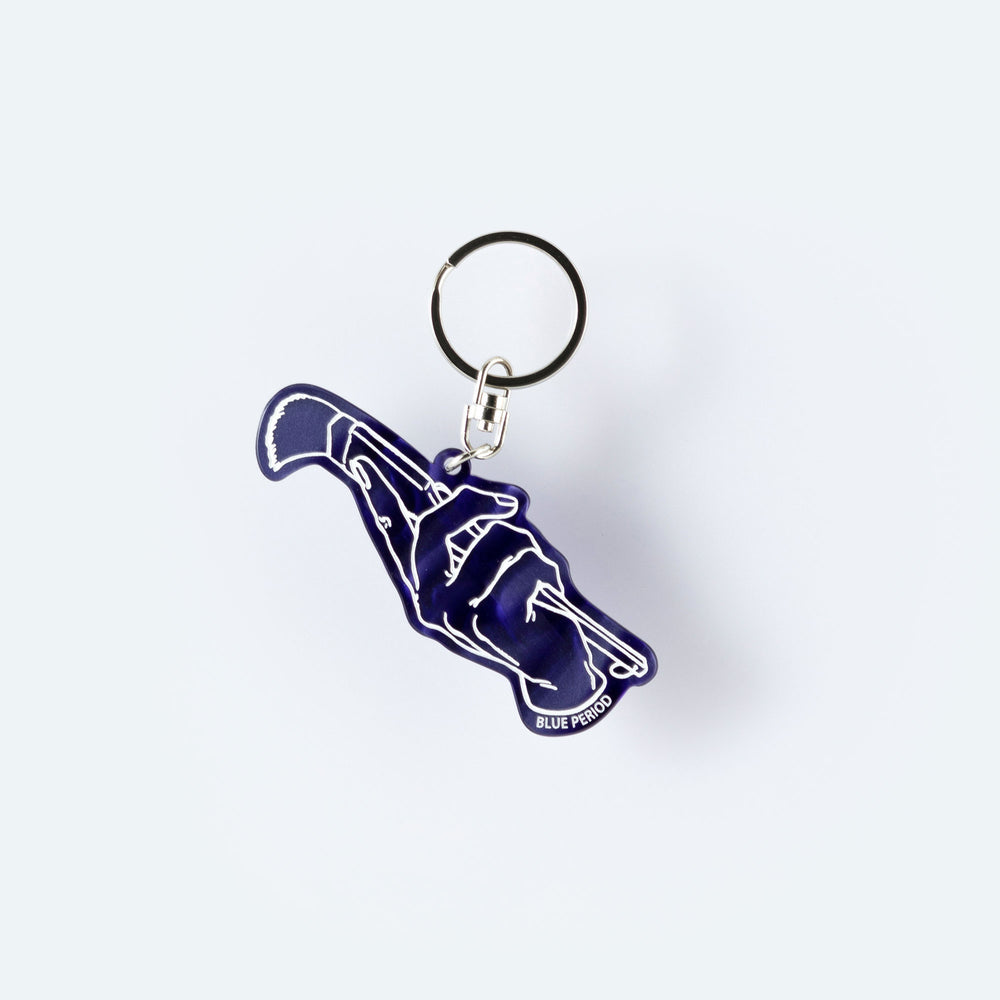 Hand acrylic key chain (Yu Hashida) of Blue Pillio Domuse Shop