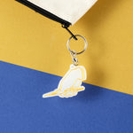 Hand acrylic key chain of Blue Pillio Domuse Shop (Senpai Mori)