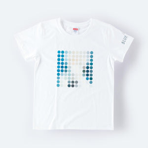 
                  
                    Dot graphical T -shirt (white) of Blue Pillio Domuse Shop
                  
                