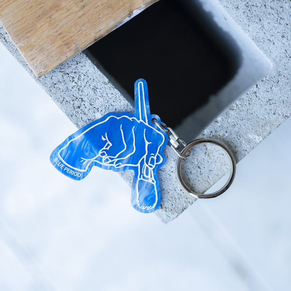 
                  
                    蓝色Pillio Domuse商店的手丙烯酸钥匙链（Yaguchi Yaguchi）|详细图像
                  
                